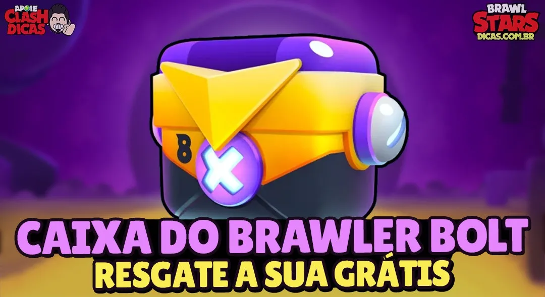 Caixa Bolt grátis já pode ser resgatada no Brawl Stars