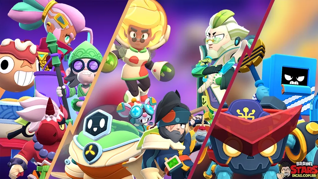Preços das skins da atualização de junho 2026 no Brawl Stars