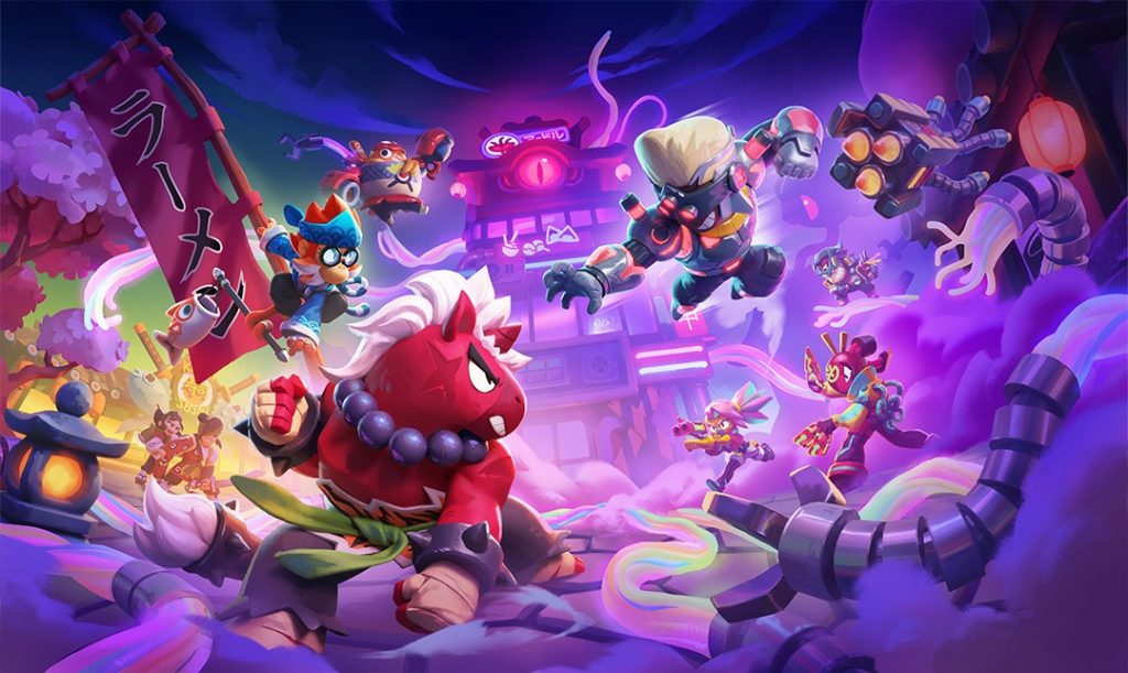 Tela de carregamento da temporada NanoNoodles