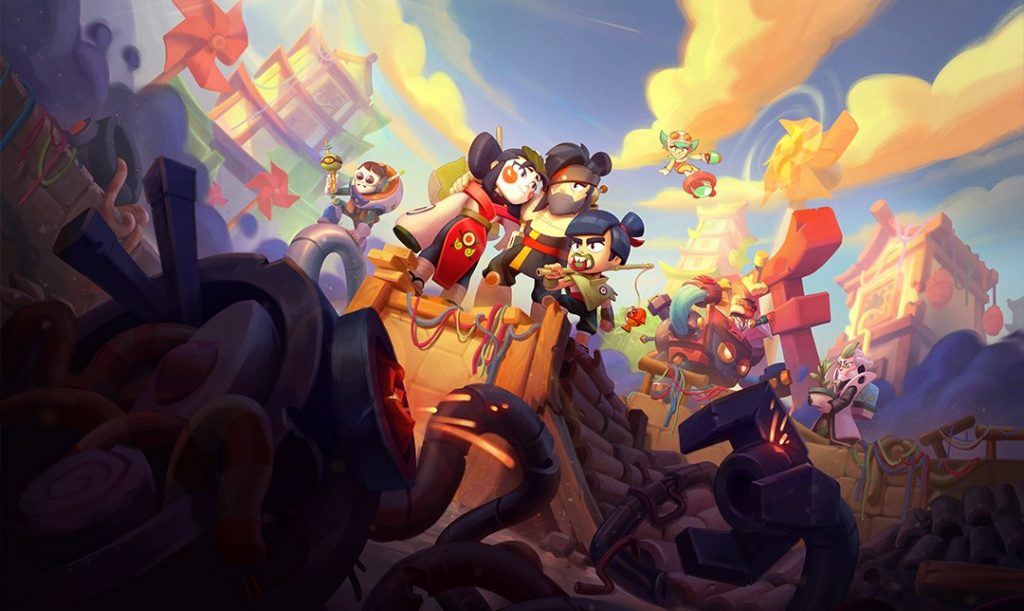 Tela de carregamento Rebuild Katana Kingdom