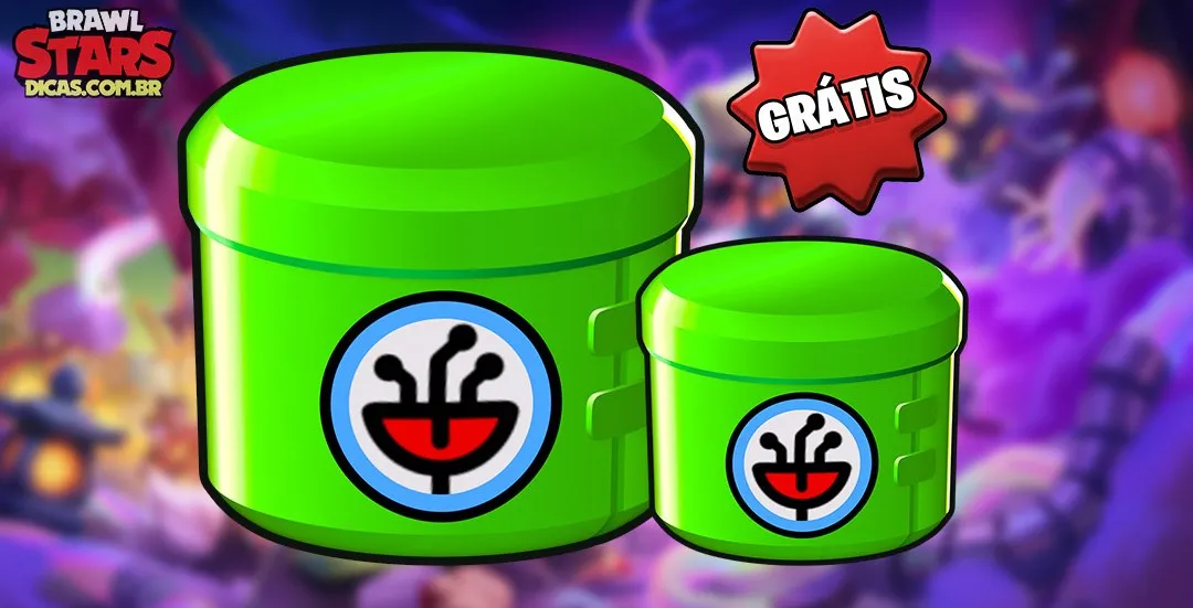 2x NanoDrops grátis já estão liberados no Brawl Stars