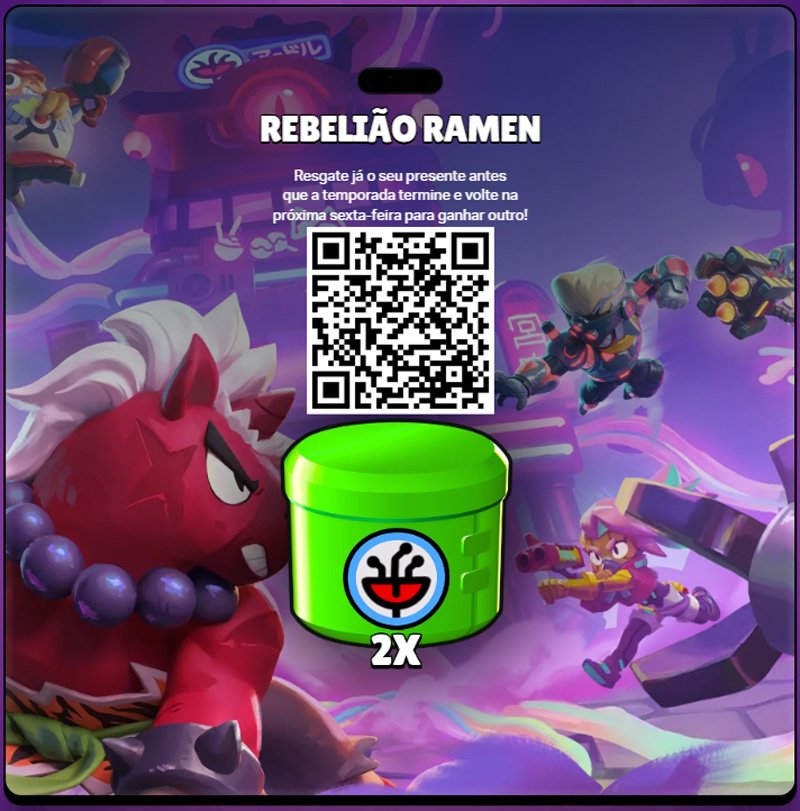 NanoDrops grátis hoje 2x NanoDrops grátis na Supercell Store para Brawl Stars