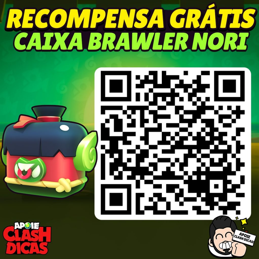 Caixa Nori Grátis QR Code