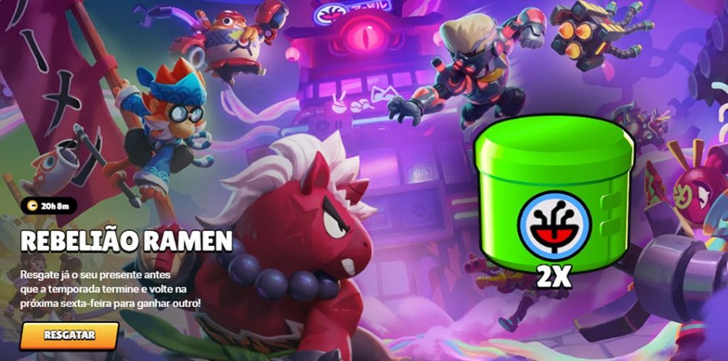 Resgate de 2x NanoDrops grátis na Supercell Store