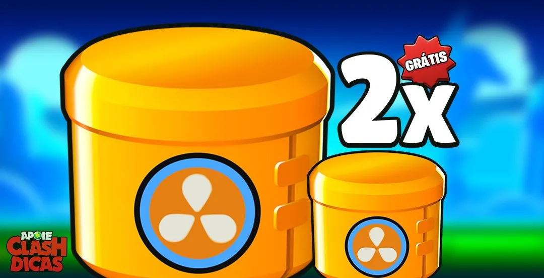 Sorteios Vitaminados grátis Brawl Stars