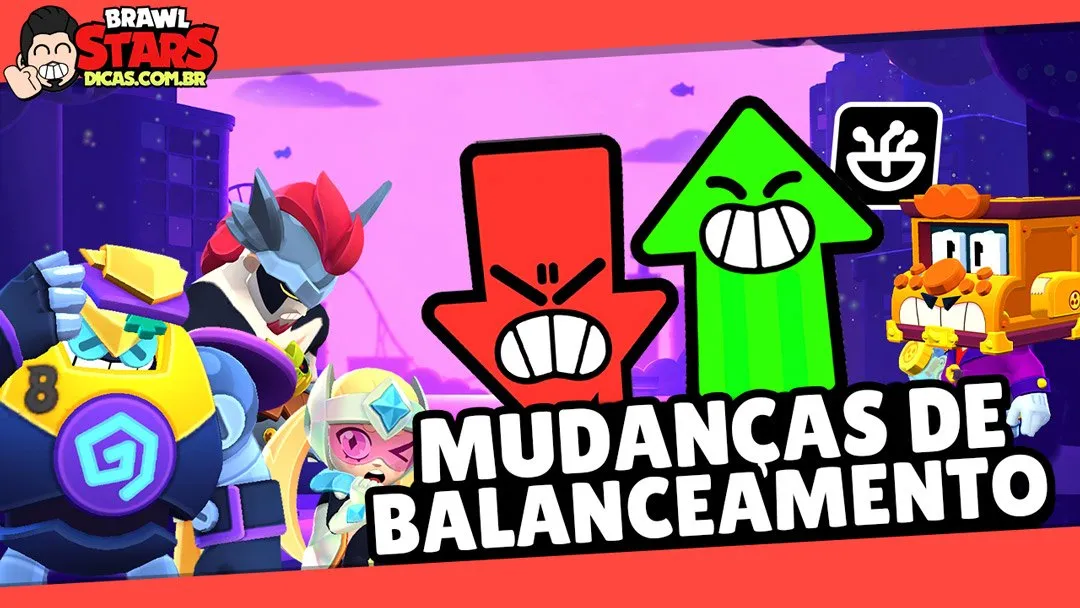 Balanceamento de agosto Brawl Stars