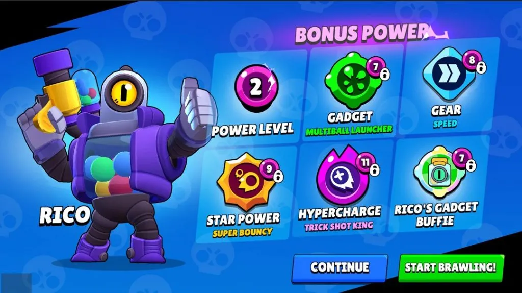 Novo sistema Bala ao Brawler para desbloquear Brawlers no Brawl Stars