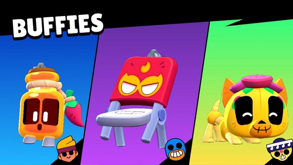 Buffies para Amber, El Primo e Poco Novos Buffies Trio do Poco e o trio da Estação Fantasma