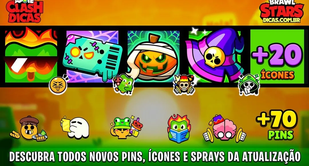 Cosméticos Setembro 2026 Brawl Stars