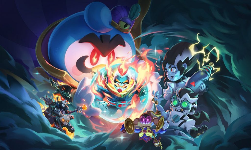 Tela de carregamento Brawloween 2026 com skins de Halloween do Brawl Stars