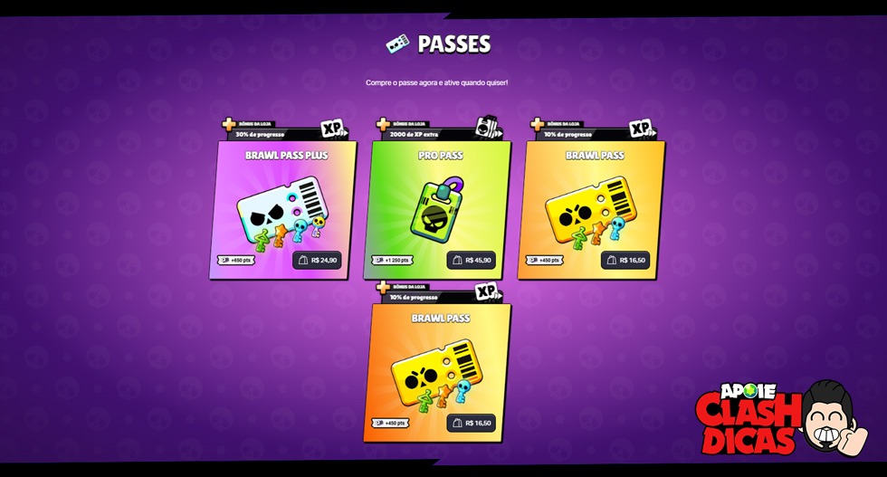 Brawl Pass mais barato no Brawl Stars após redução de preços no Brasil