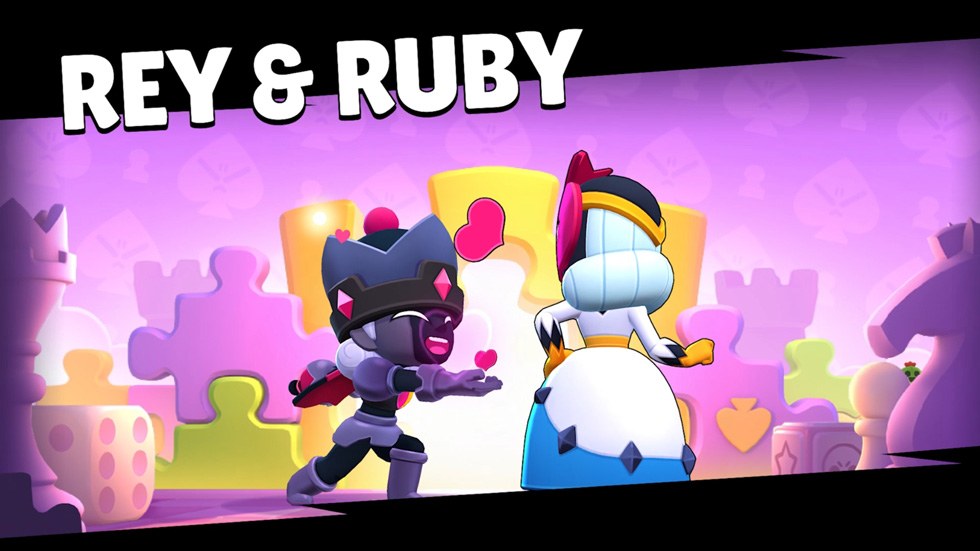 Rey e Ruby, novos Brawlers de Brinquedópolis Apresentação de Rey e Ruby, novos Brawlers com habilidades de sinergia