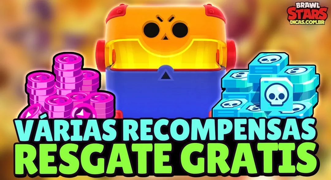 Recompensas grátis Brawl Stars