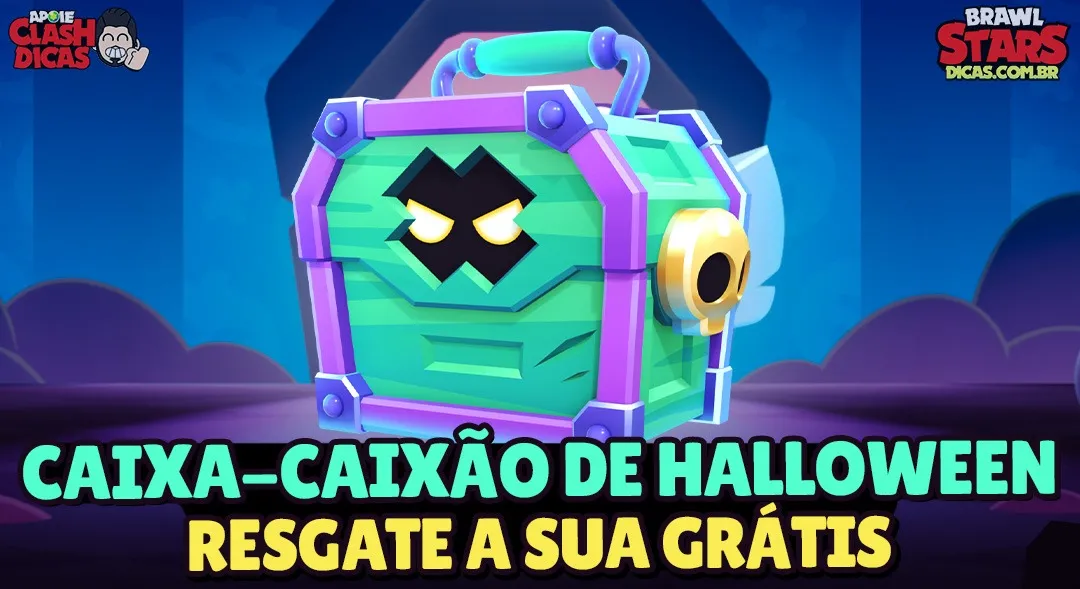 Caixa-Caixão grátis Brawl Stars