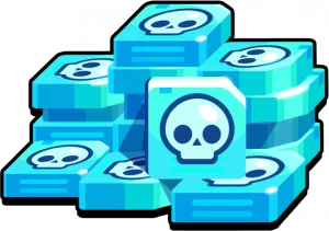 Pacote de 2.000 Vales grátis para resgatar no Brawl Stars